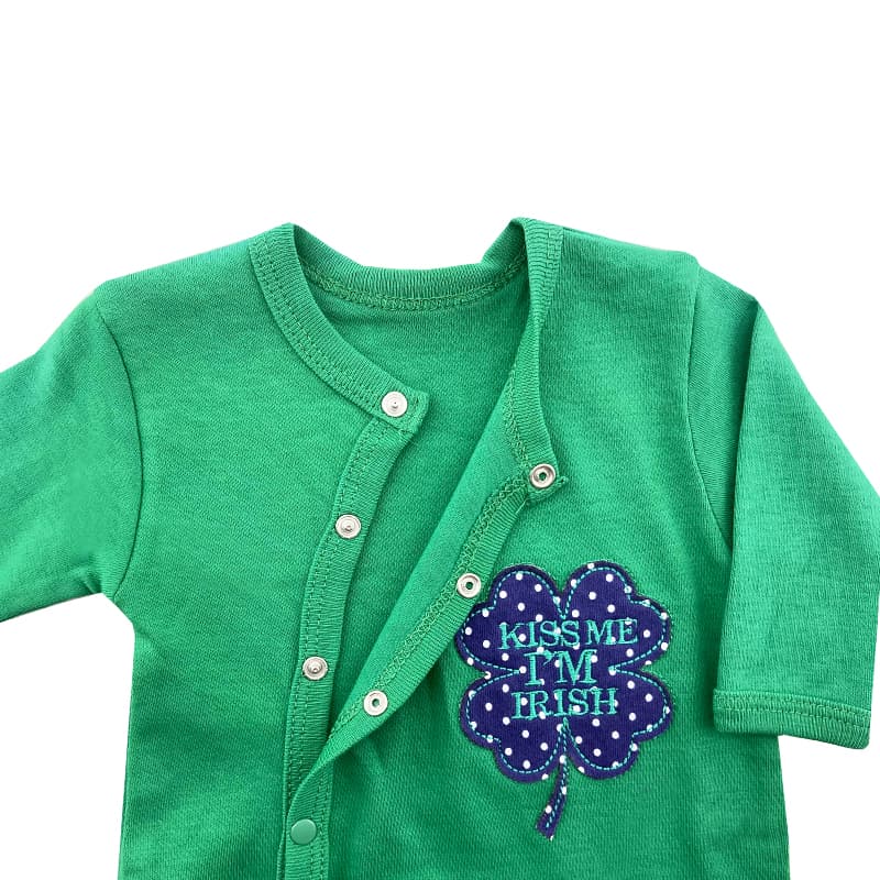 سرهمی و کلاه نوزادی گل دار سبز Minisse — تصویر ۳
