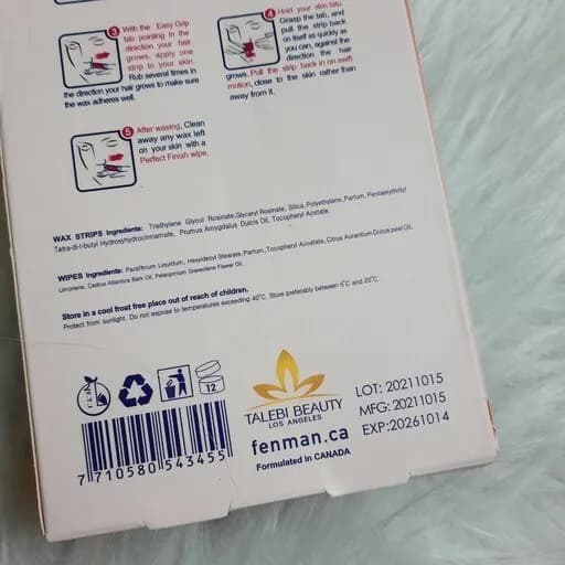 نوار موبر فنمن مدل گل رز و ویتامین E بسته 6 عددی — تصویر ۵