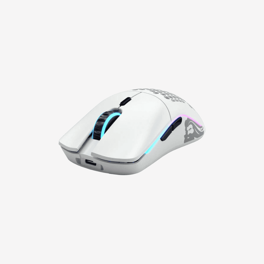 موس گیمینگ گلوریوس Glorious Model O Wireless سفید — تصویر ۱۰