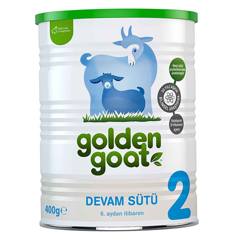 شیرخشک بز 400 گرمی شماره 2 Golden Goat — تصویر ۲
