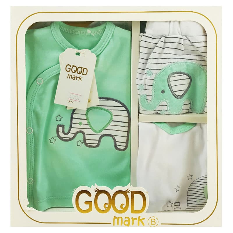 ست 5 تکه بیمارستانی نوزاد فیل و ستاره GoodMark — تصویر ۲