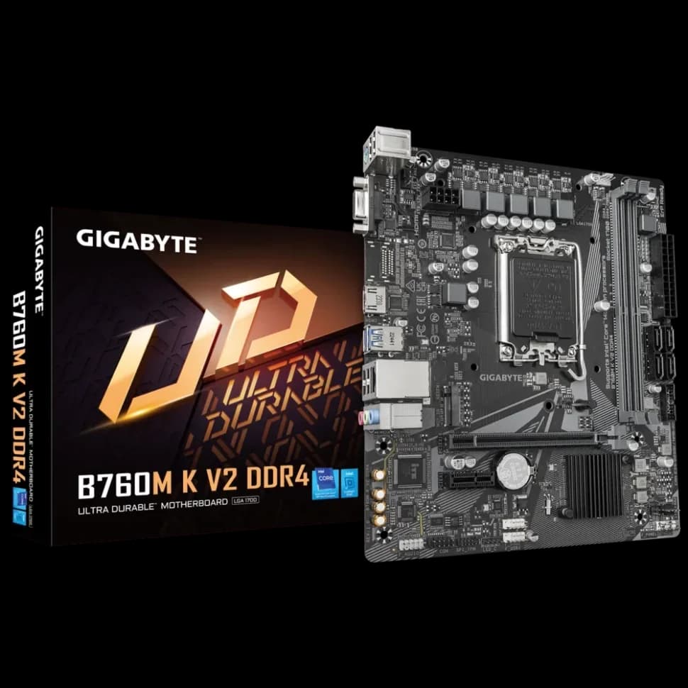 مادربرد گیگابایت GIGABYTE B760M K V2 DDR4 — تصویر ۱۲