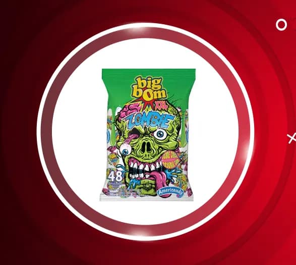 آبنبات چوبی بیگ بوم Big Bom مدل Zombie — تصویر ۵