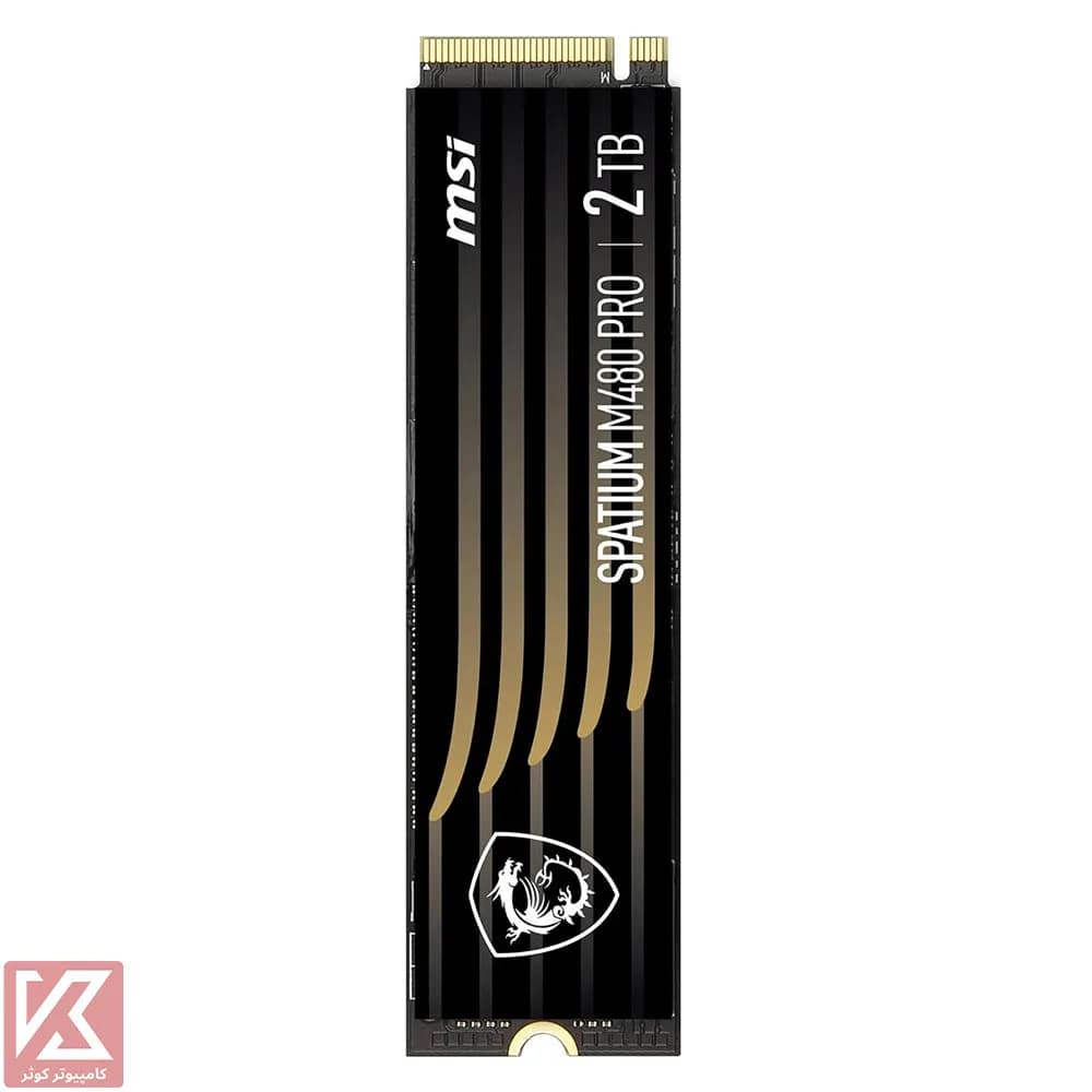 اس اس دی اینترنال ام اس آی مدل SPATIUM M480 PRO PCIe 4.0 NVMe M.2 ظرفیت یک ترابایت — تصویر ۷