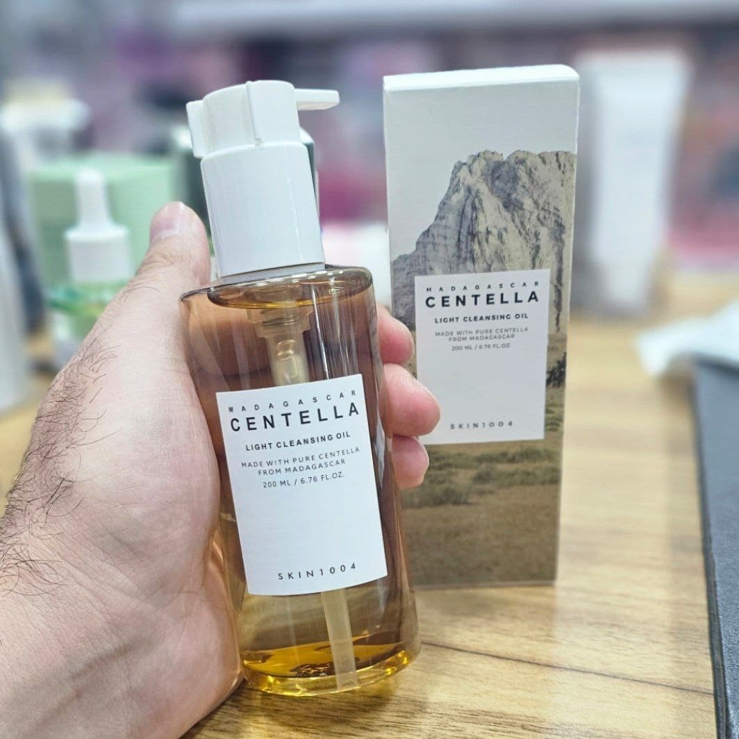 شوینده روغنی ملایم سنتلا ماداگاسکار اسکین 1004 SKIN1004 Madagascar Centella Light Cleaning Oil