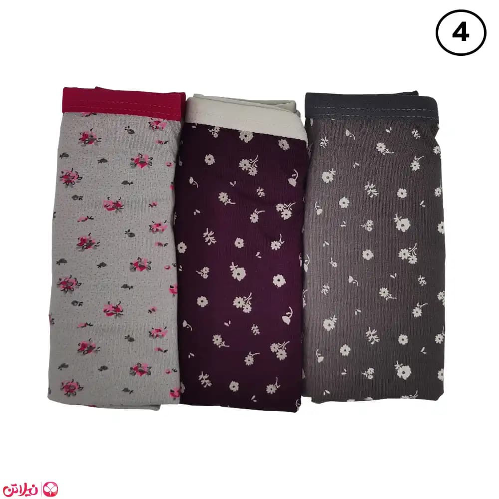 پک سه عددی شورت زنانه کوزا سایز 2XL — تصویر ۵