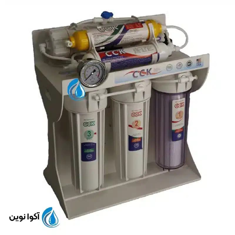 دستگاه تصفیه آب سی سی کا 6 مرحله ای CCK-RO-39R6