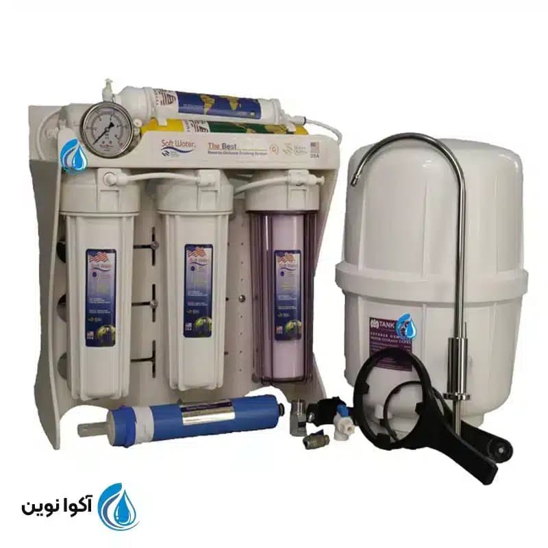 تصفیه آب سافت واتر 6 مرحله ای softwater