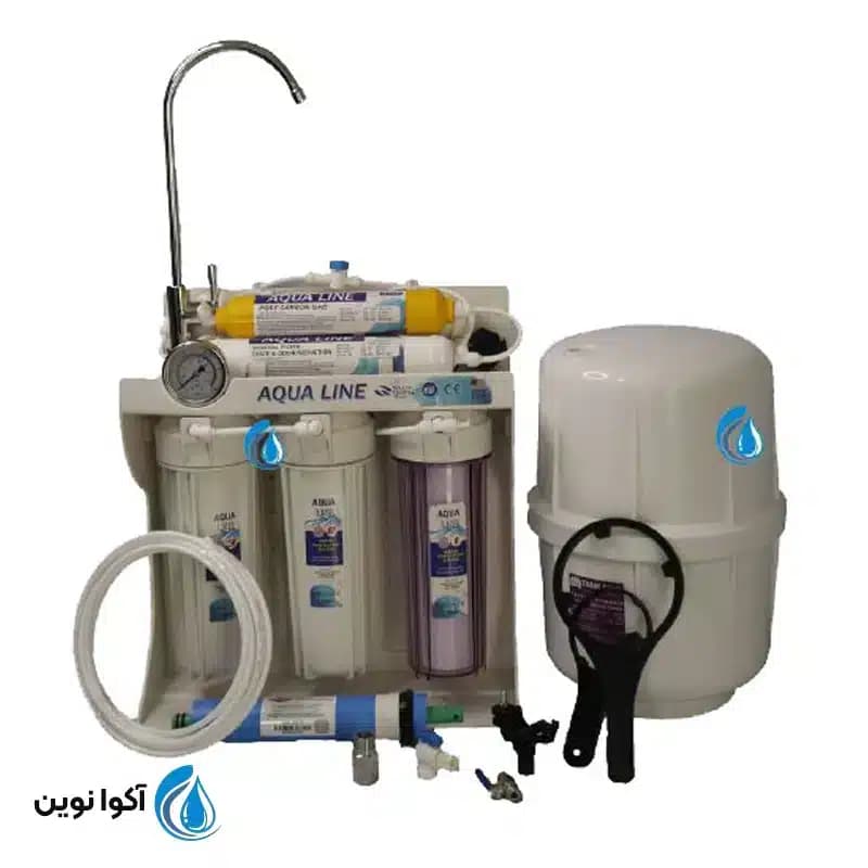 تصفیه آب آکوا لاین 6 مرحله ای مدل aqua line Ro6