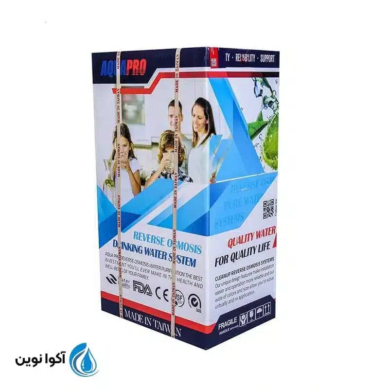 دستگاه تصفیه آب خانگی آکوا پرو مدل APRO-RO6 PUMP UP — تصویر ۲