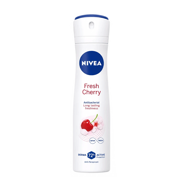 اسپری ضد تعریق زنانه نیوا مدل nivea Natural Fresh Cherry 72h — تصویر ۲