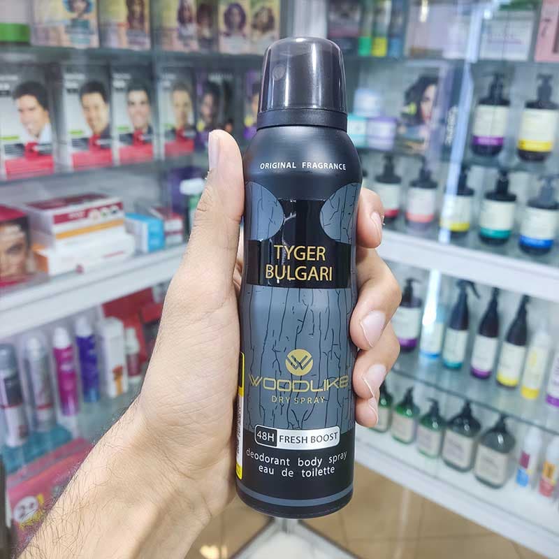 اسپری بدن وودلایک بولگاری تایگر (Bvlgari Tygar) مردانه حجم 200 میل — تصویر ۲