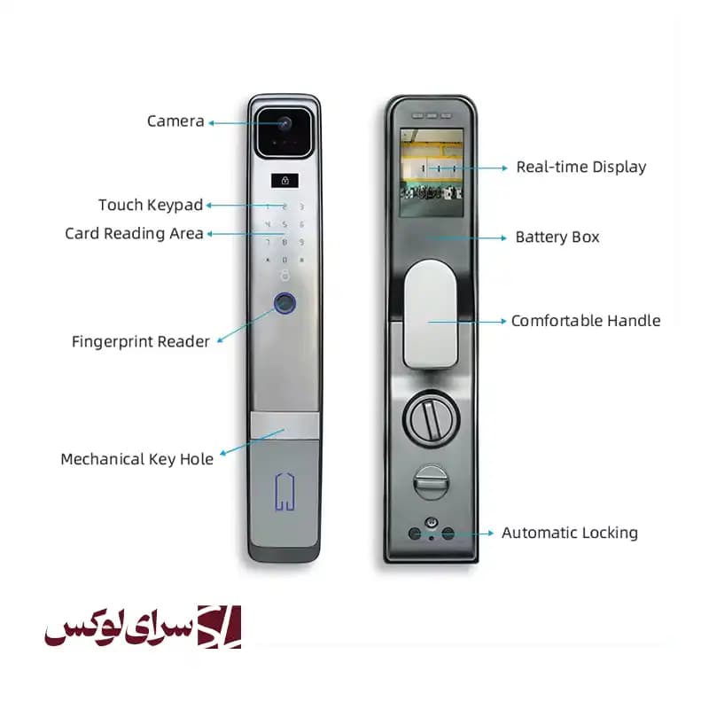 قفل دیجیتال ریموت دار آیلاک IX8 — تصویر ۵