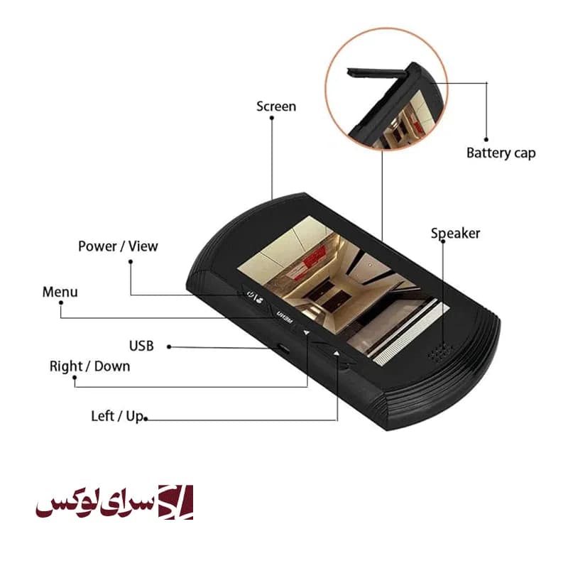 چشمی دیجیتال مدل Q2 — تصویر ۶