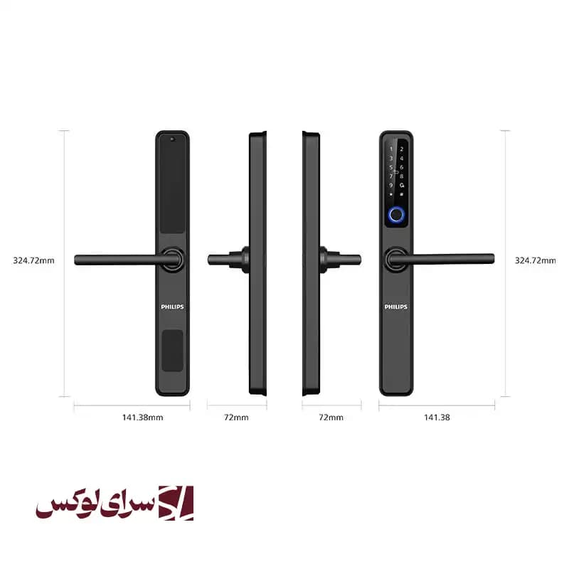 دستگیره هوشمند فیلیپس DDL608-5HWS — تصویر ۶
