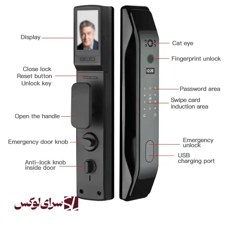 قفل هوشمند دوربین دار آیلاک I10 — تصویر ۱۰