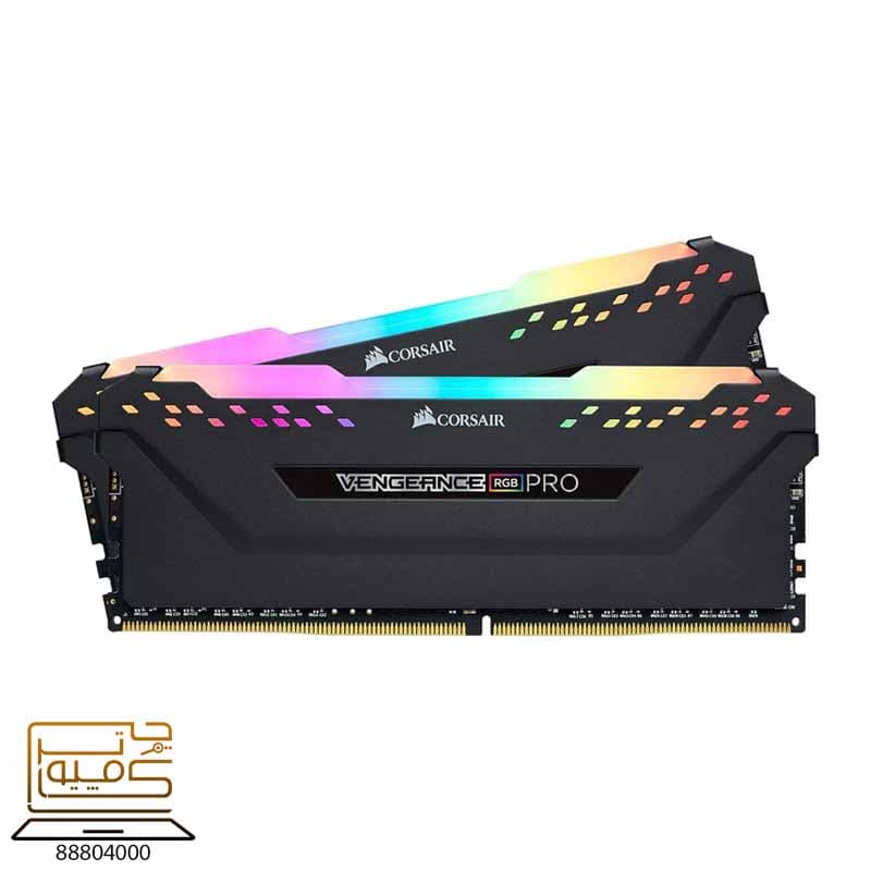 رم کورسیر CORSAIR VENGEANCE RGB PRO 16GB DUAL 3200MHZ CL16 D4 — تصویر ۴