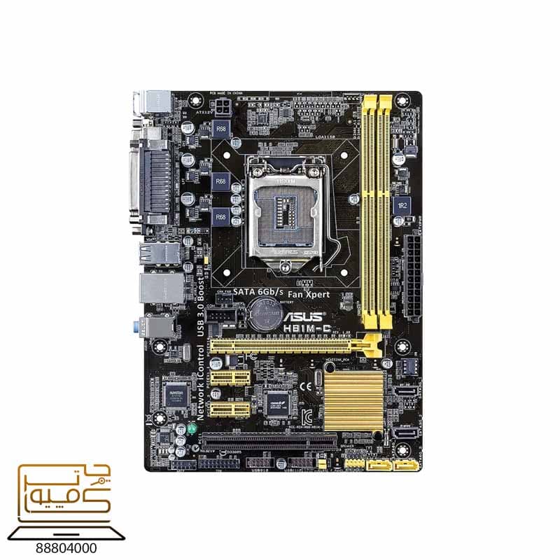 مادربرد ایسوس مدل ASUS H81M-C — تصویر ۴