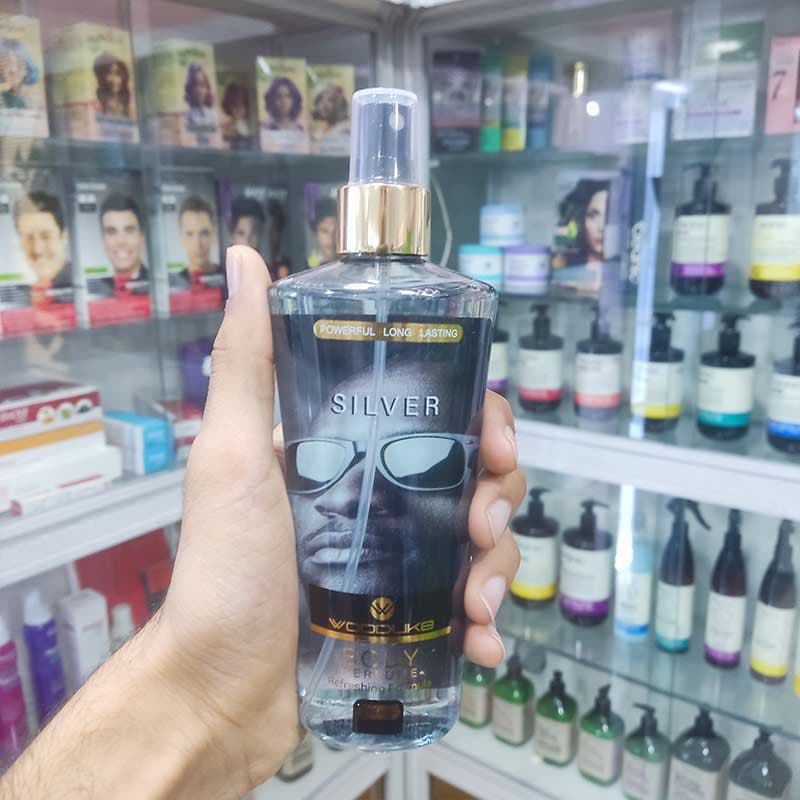 بادی اسپلش وودلایک سیلور (Silver Mountain) مردانه حجم 250 میل — تصویر ۳