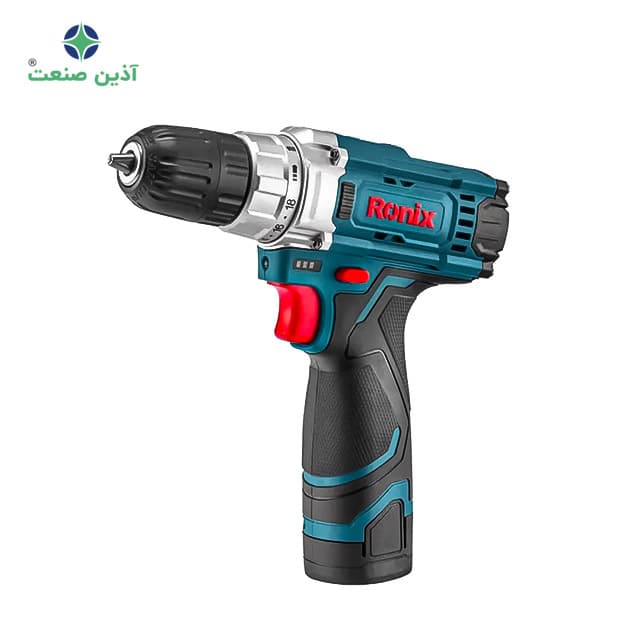دریل پیچ گوشتی شارژی رونیکس RS-8611 با باطری 12ولت