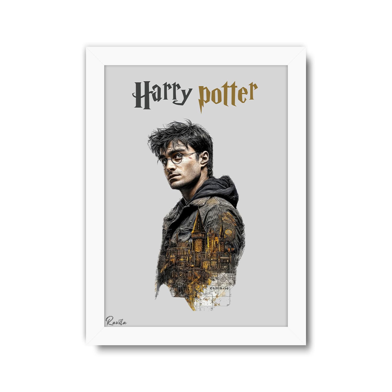 تابلو تکی راویتا طرح هری پاتر – Harry Potter کد 3865 — تصویر ۳