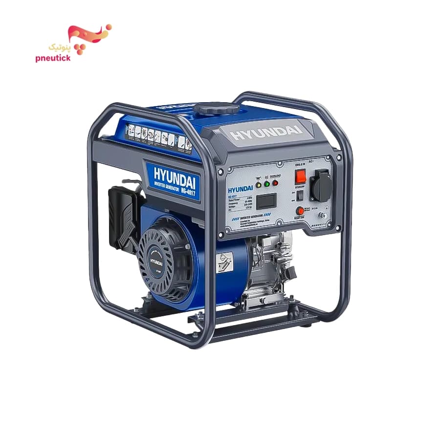 موتور برق بنزینی اینورتر هیوندای مدل HG-4017 | قدرت ۴.۰ کیلووات — تصویر ۳