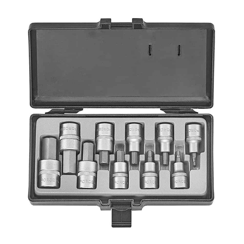 جعبه آلن بکسی 10 عددی میلیمتری “1/2 اینچ F4111 برند FORCE