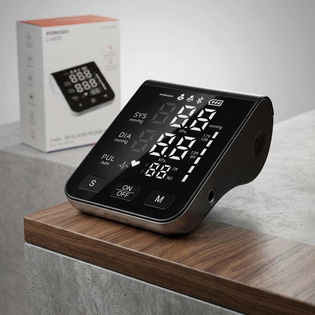فشارسنج دیجیتال بازویی پرودو لایو آن مدل Porodo LiveOn — تصویر ۲