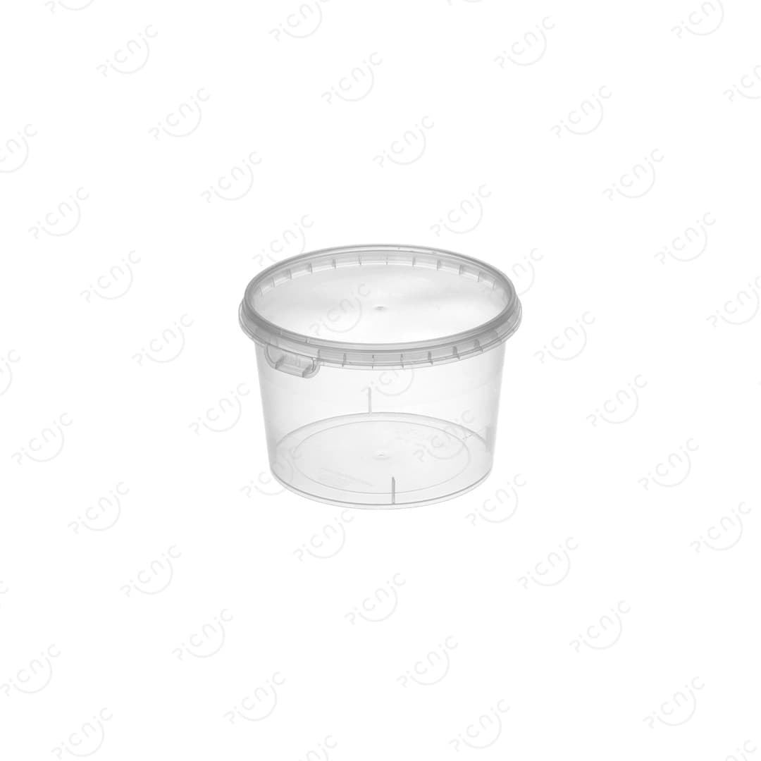 سطل یکبار مصرف مایکروویو 750 سی سی طب پلاستیک — تصویر ۴