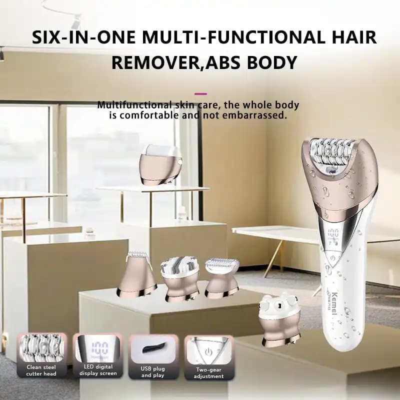 اپیلاتور کیمی KEMEI KM-7115 — تصویر ۱۲