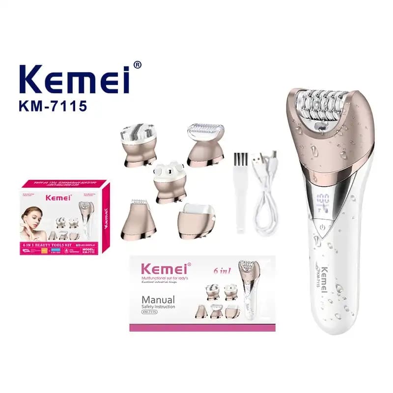 اپیلاتور کیمی KEMEI KM-7115 — تصویر ۸