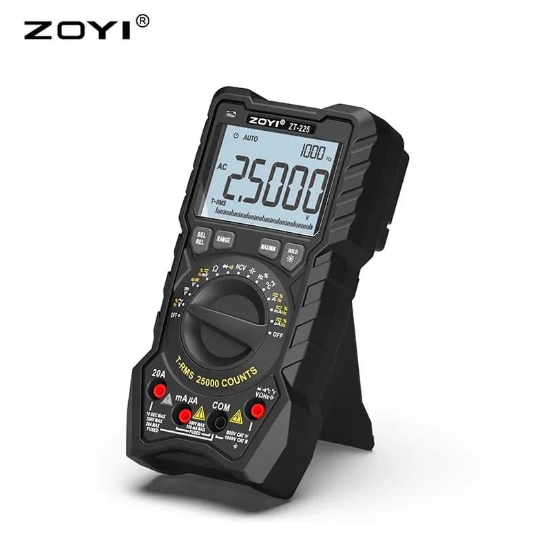 مولتی متر دیجیتال زویی مدل ZT-225 — تصویر ۴