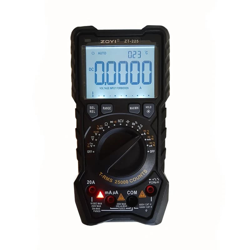 مولتی متر دیجیتال زویی مدل ZT-225 — تصویر ۳