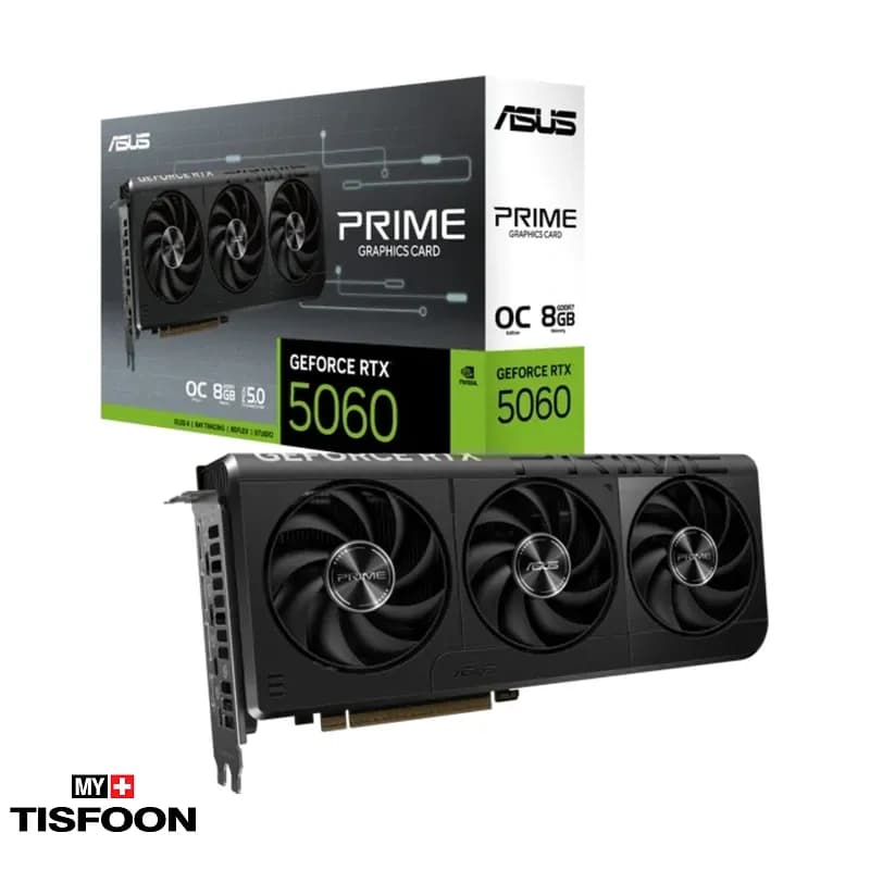 کارت گرافیک ایسوس PRIME GeForce RTX 5060 8GB GDDR7 OC Edition — تصویر ۹