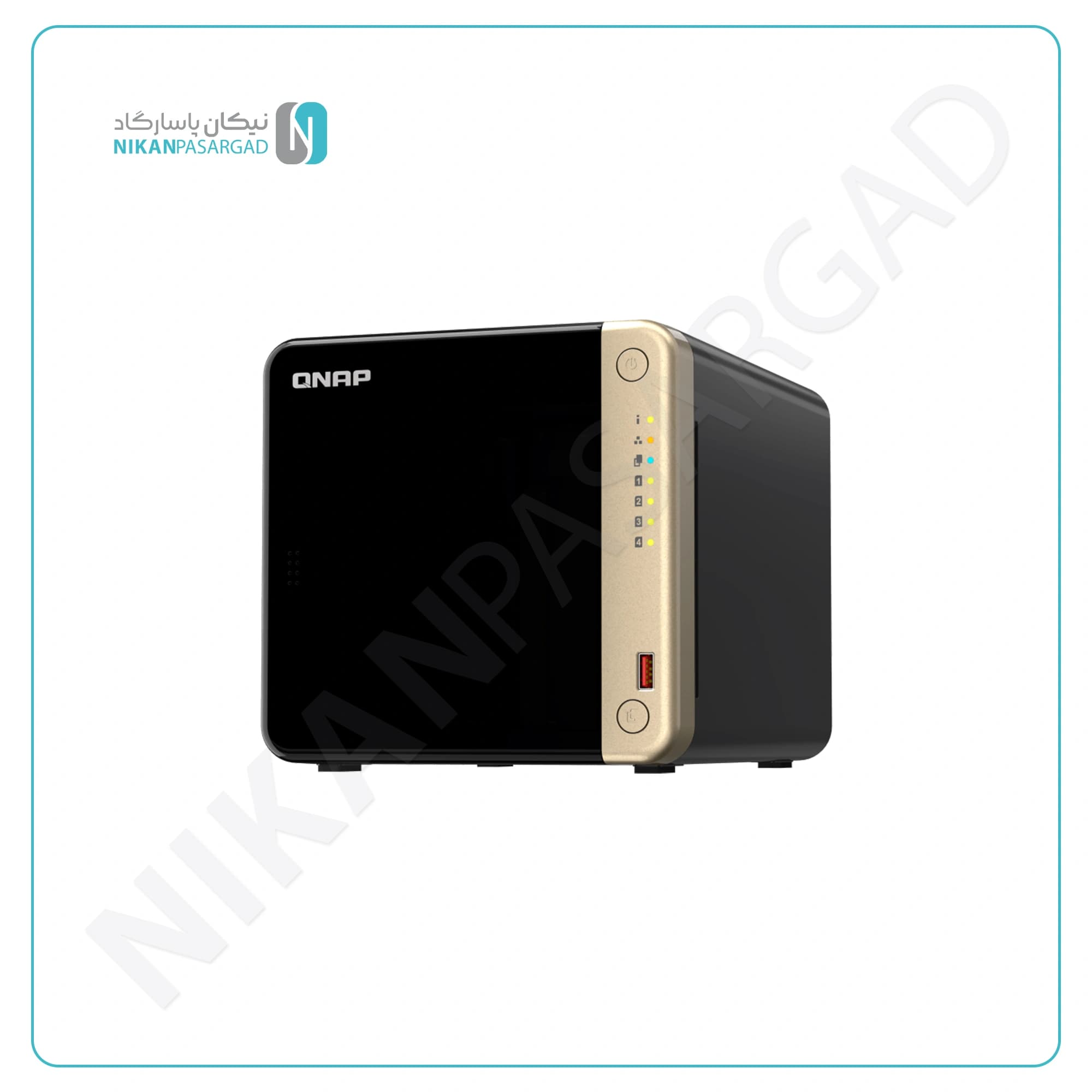 ذخیره ساز تحت شبکه کیونپ مدل QNAP TS-464-8G — تصویر ۹