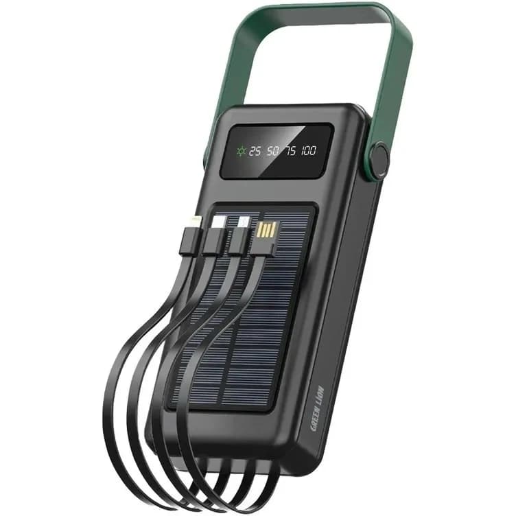 پاوربانک گرین لاین مدل SOLAR MAX ظرفیت 30000 میلی آمپر ساعت — تصویر ۳