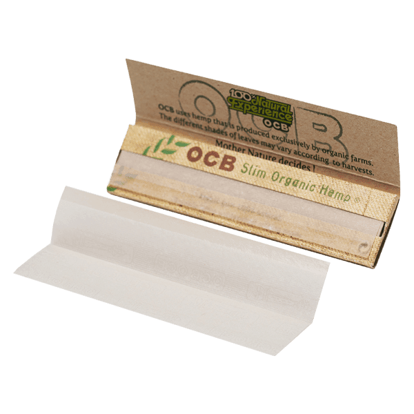 کاغذ سیگار او سی بی ارگانیک همپ اسلیم Ocb organic hemp slim cigarettes paper — تصویر ۲