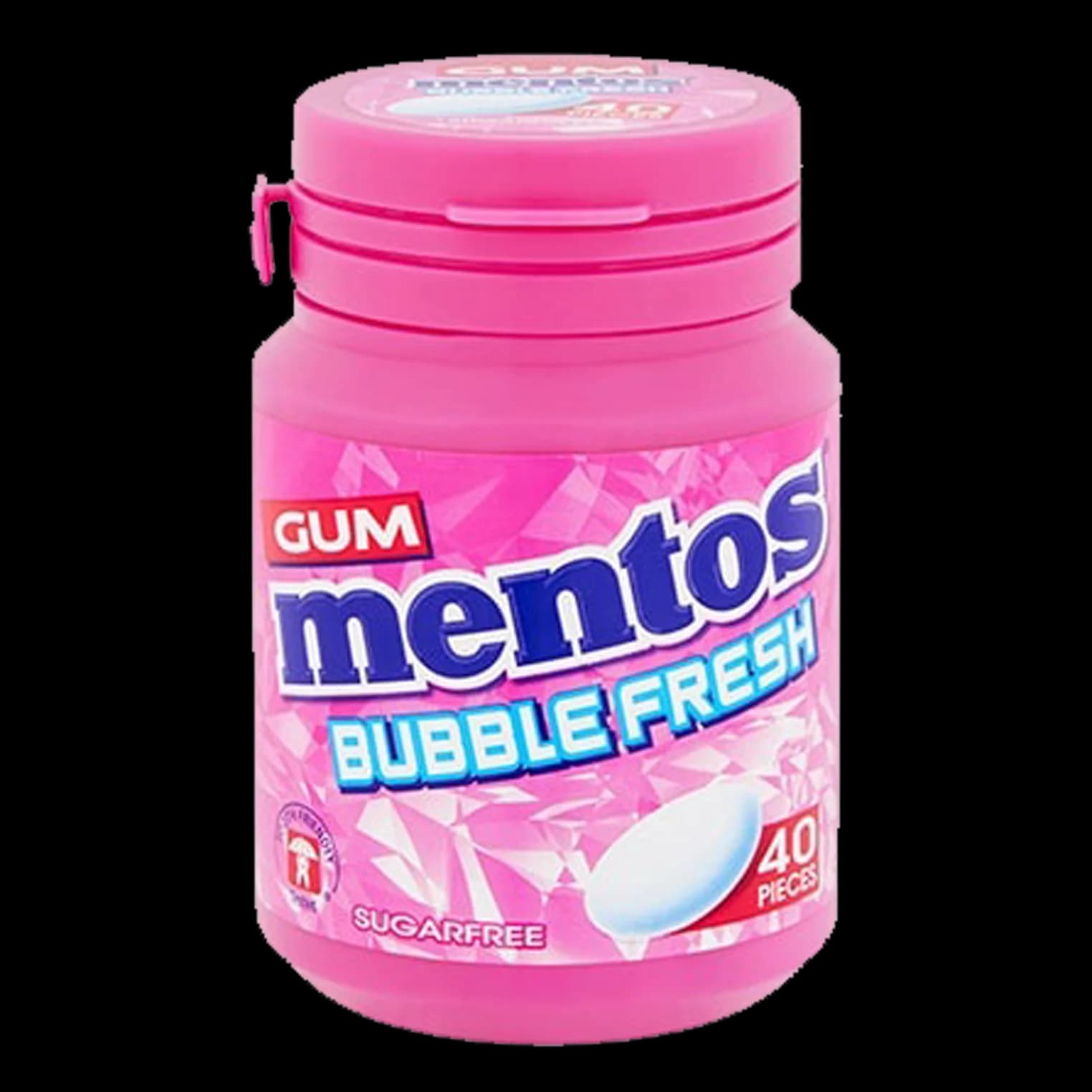 قوطی آدامس منتوس بادکنکی Mentos bubble fresh gum