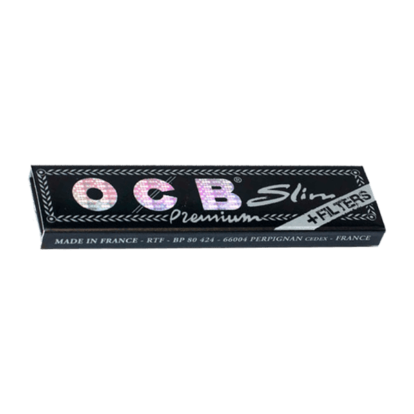 کاغذ سیگار او سی بی پریمیوم اسلیم فیله دار Ocb premium slim tips cigarettes paper — تصویر ۳