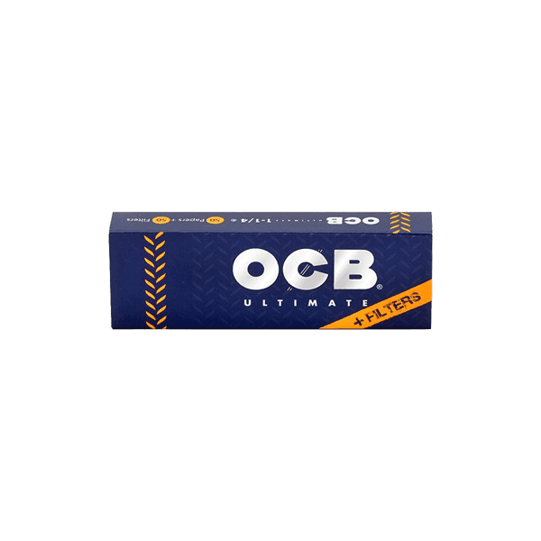 کاغذ سیگار او سی بی التیمیت 1-1/4 فیله دار Ocb ultimate 1-1/4 tips cigarettes paper