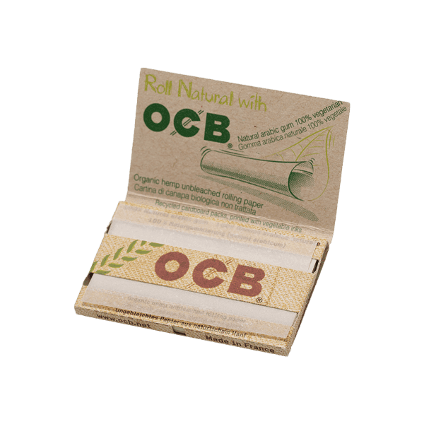کاغذ سیگار او سی بی ارگانیک همپ دابل Ocb organic hemp double cigarettes paper — تصویر ۴