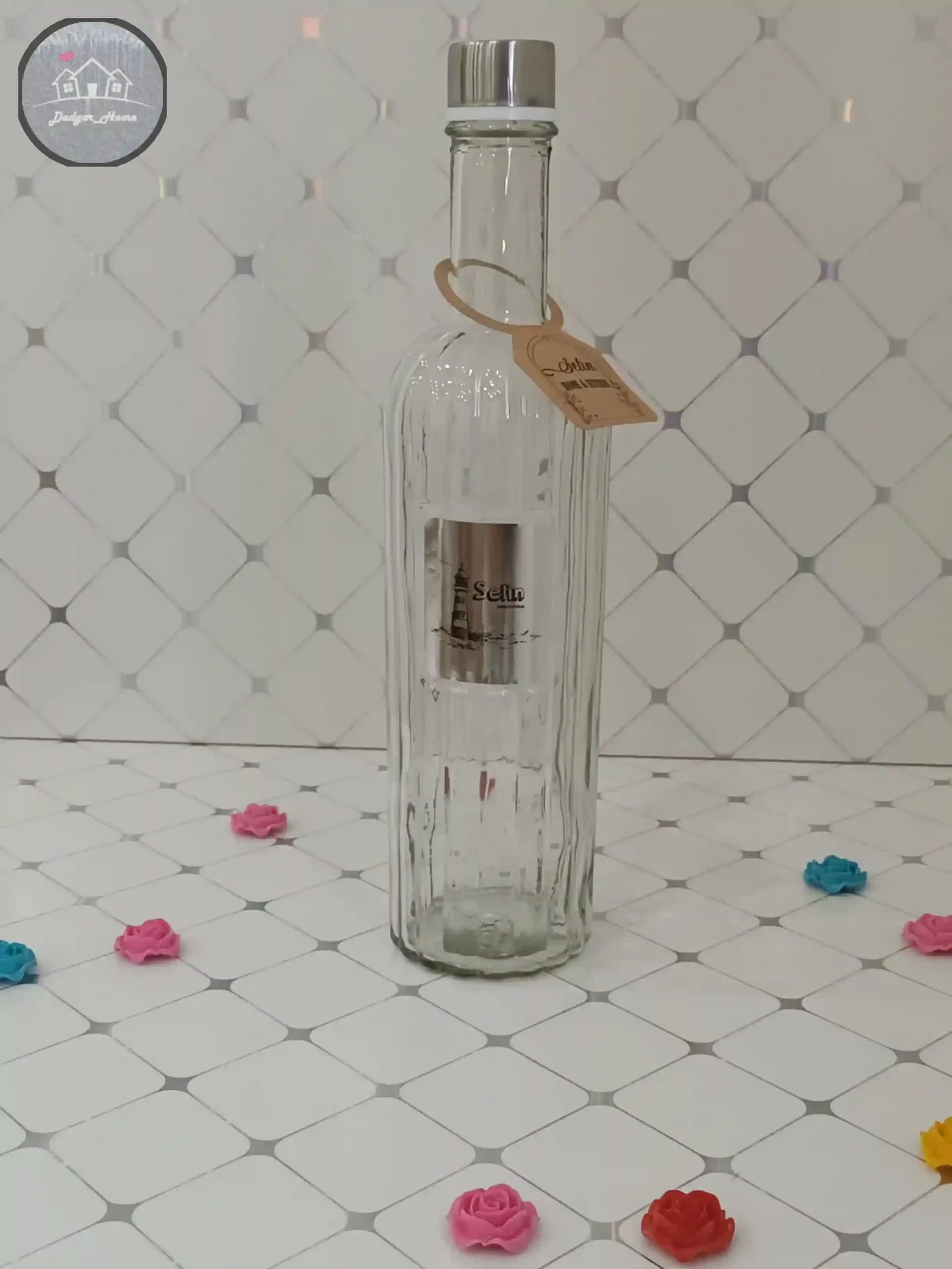 بطری آب شیشه سلین — تصویر ۲