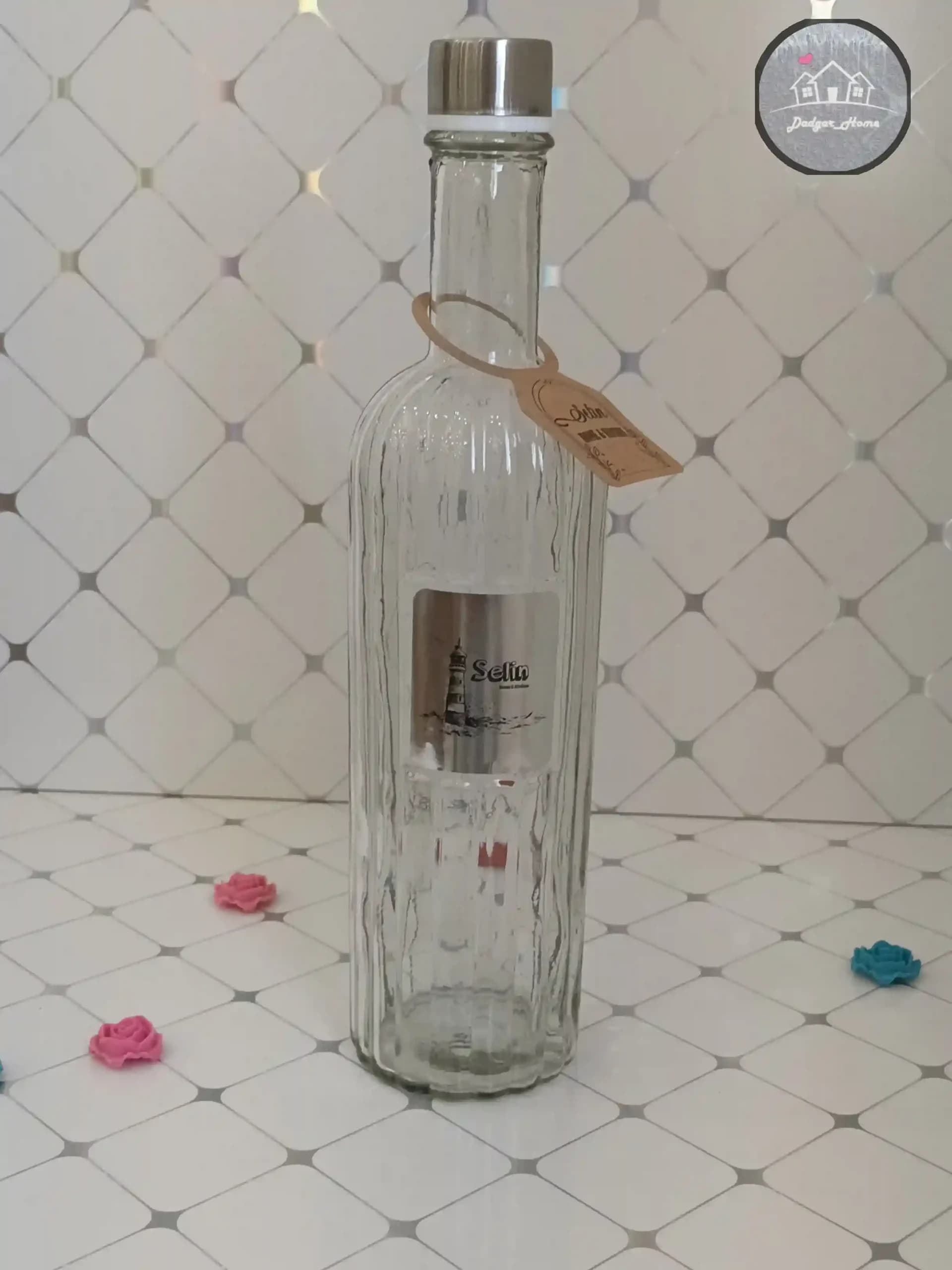 بطری آب شیشه سلین — تصویر ۶