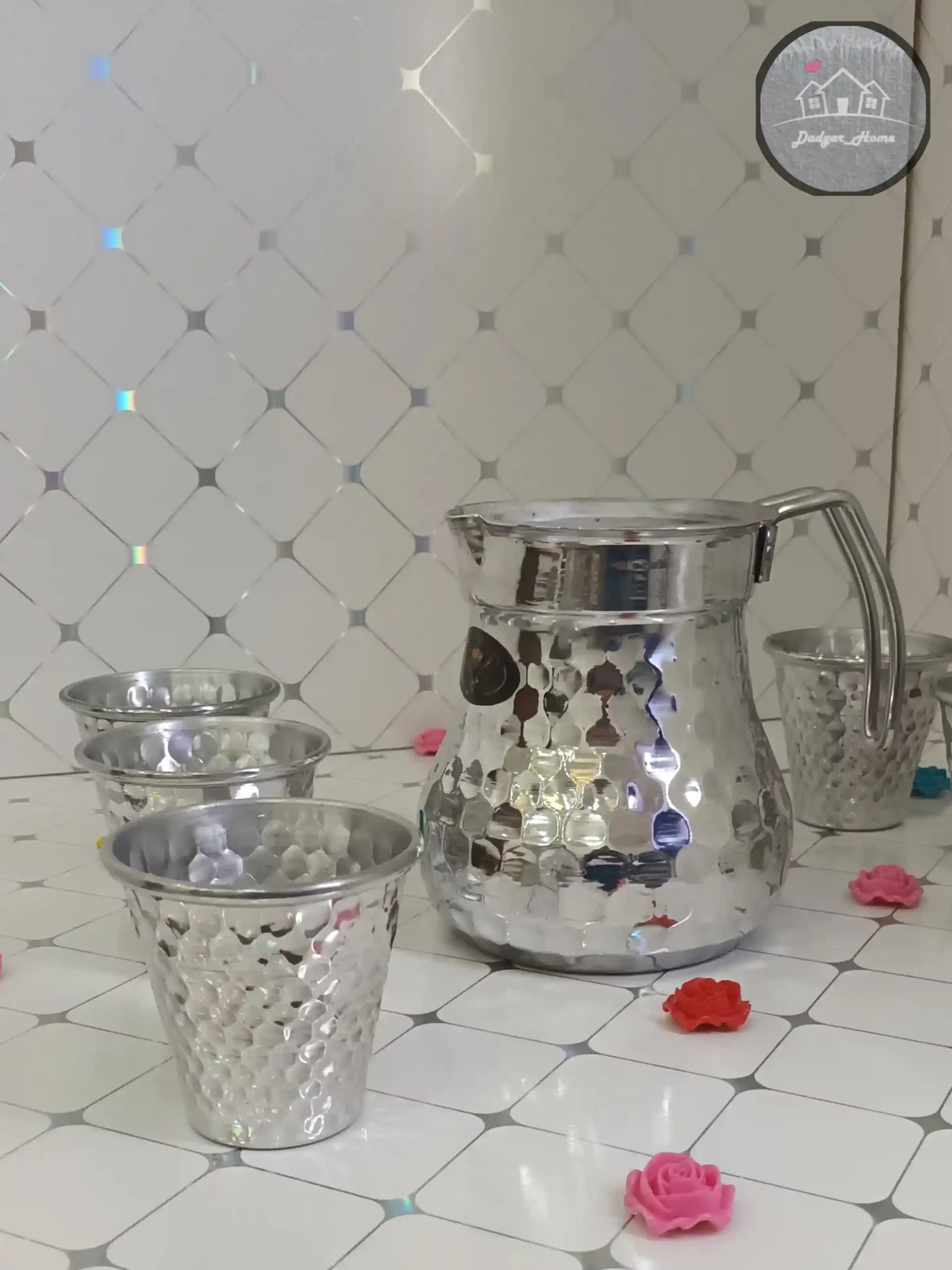 ست پارچ و لیوان روحی پولکی — تصویر ۲