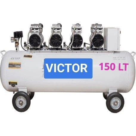 کمپرسور باد 150 لیتری 4 موتور سایلنت (بی صدا) VICTOR 3000/150 — تصویر ۲