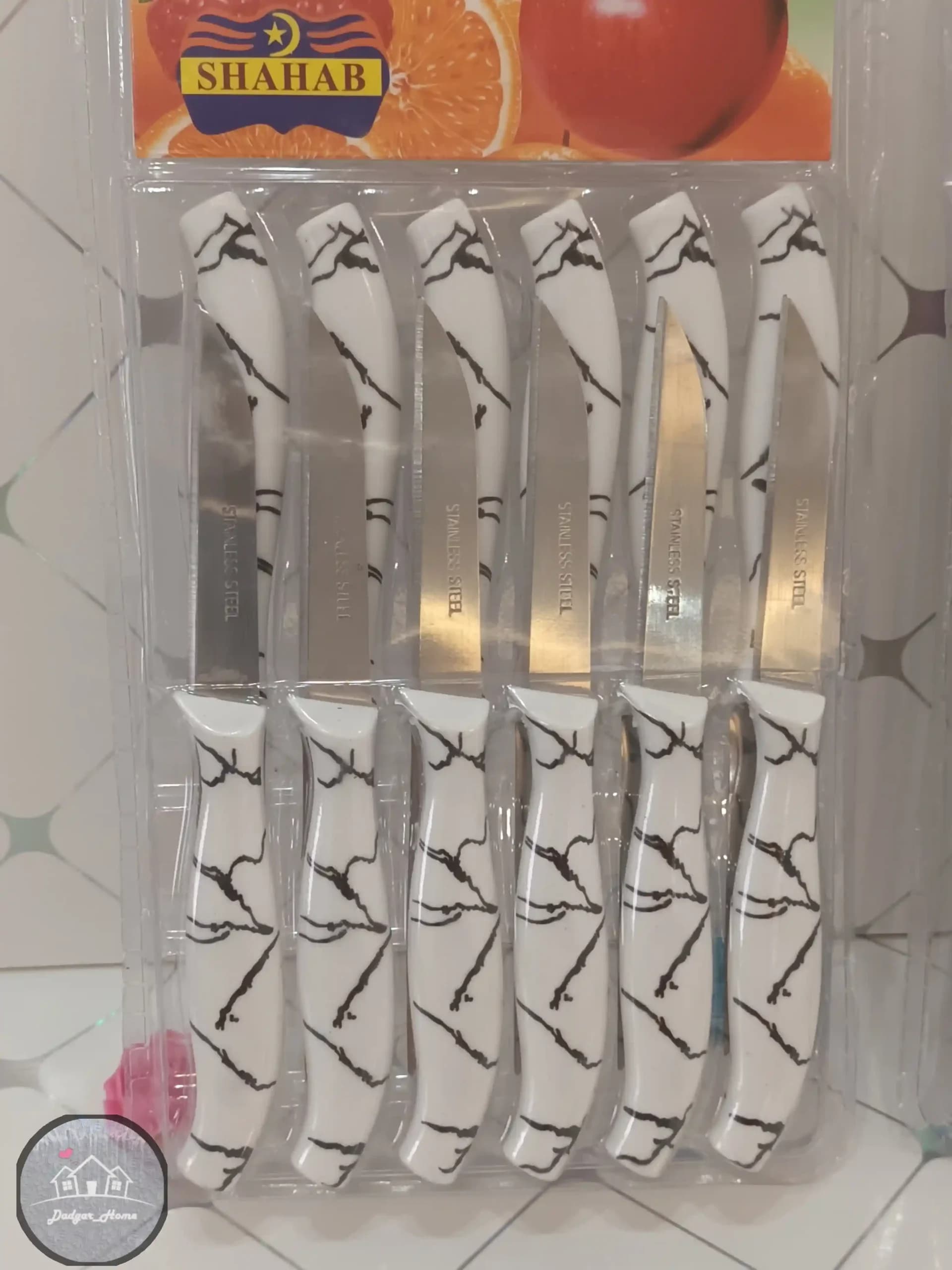 کارد میوه خوری طرح سنگ — تصویر ۲