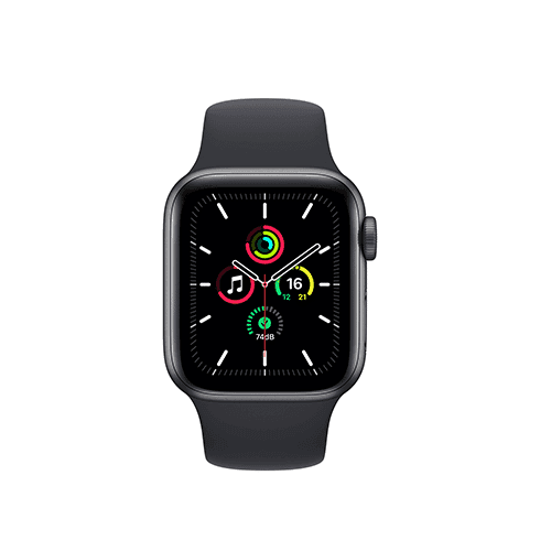 اپل واچ SE 2 مشکی [کارکرده] | Apple watch SE 2 44mm باتری 100 — تصویر ۲