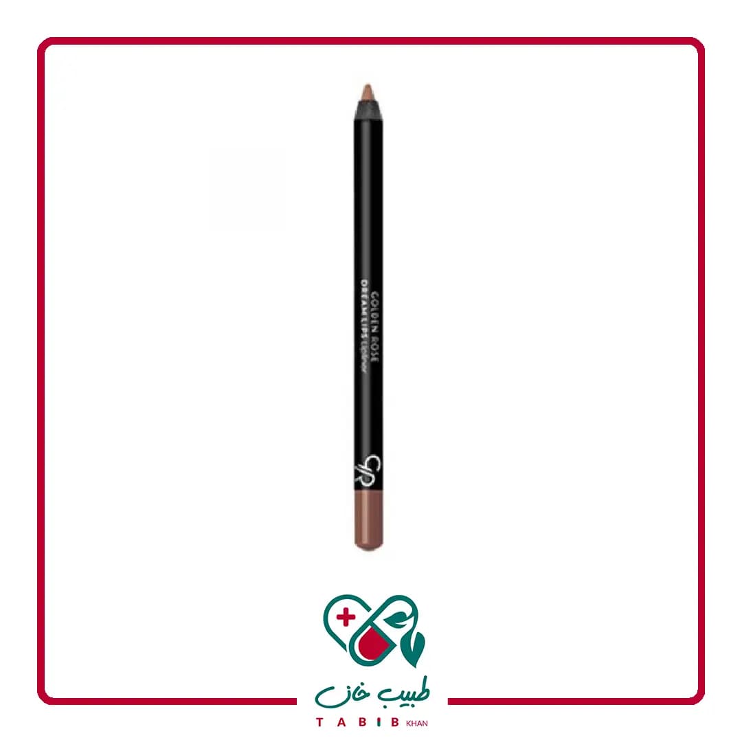 مداد لب بادوام مات گلدن رز مدل DREAM LIPS شماره 502/Golden Rose Dream Lips Lipliner No.502