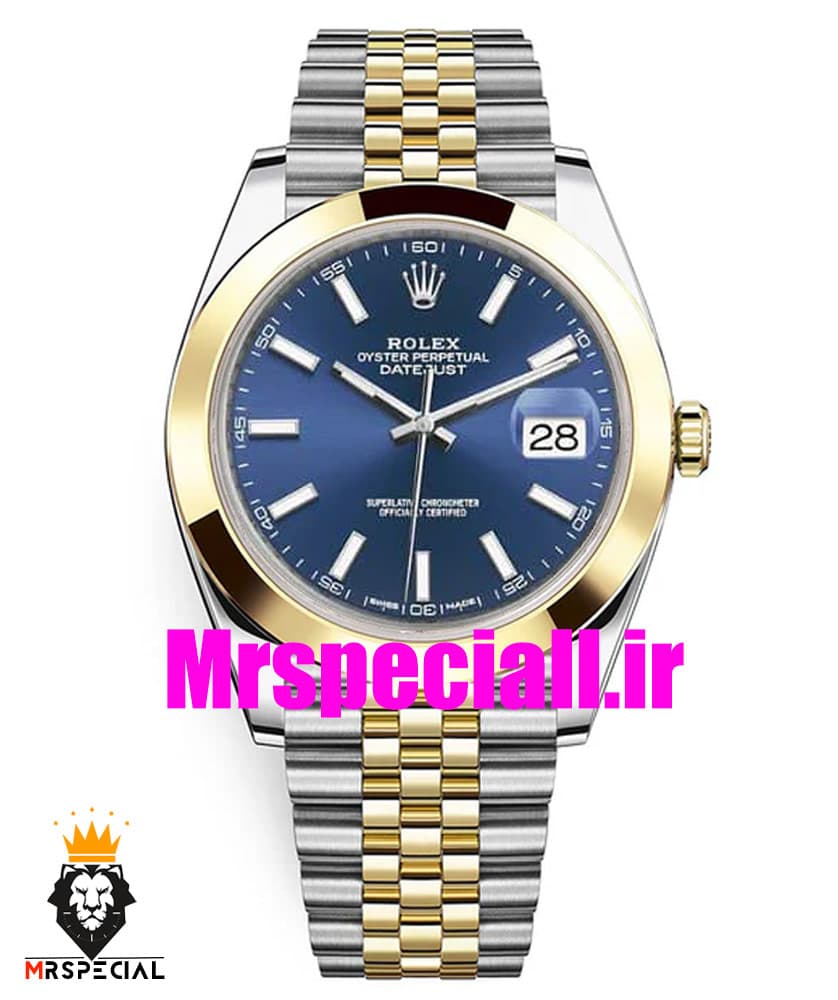 ساعت مچی مردانه رولکس مدل دیت جاست اتومات 0884 ROLEX DATEJUST