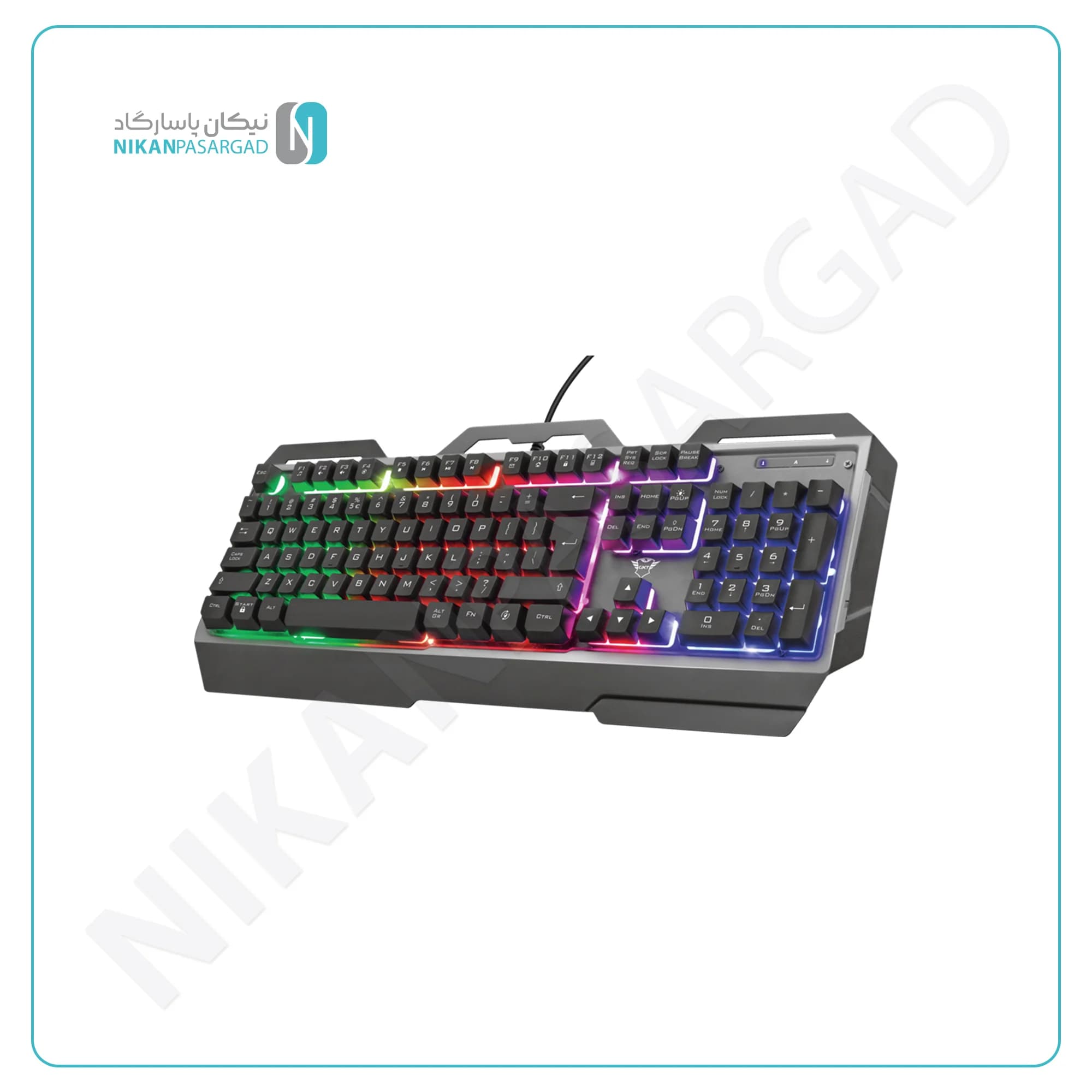 کیبورد گیمینگ تراست مدل Trust Gxt 856 Toraco — تصویر ۳